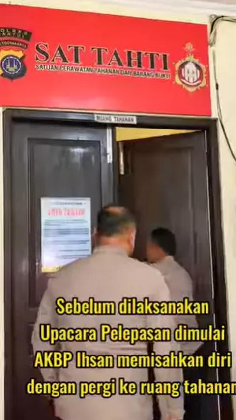 Dipindah Tugas, Kapolres ini Lakukan Hal Tak Terduga di Ruang Tahanan