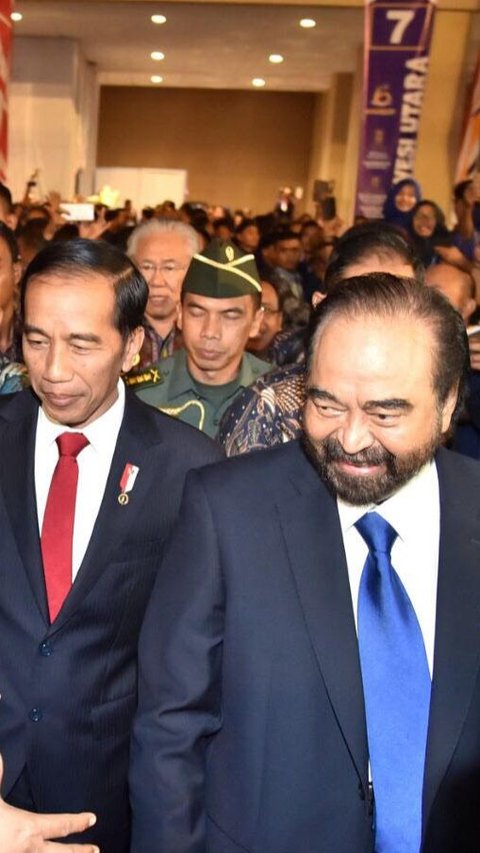 Jokowi Kurangi Jatah Menteri NasDem di Kabinet, Surya Paloh: Masalahnya Apa?