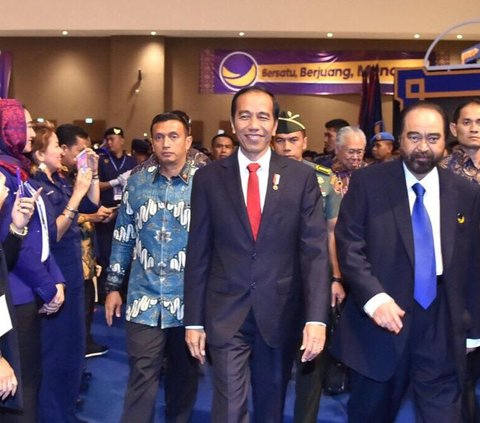 Surya Paloh Ungkap Pertemuan dengan Jokowi: Suasananya Baik Sekali