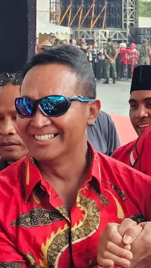 Senyum Lebar Andika Perkasa Saat Disebut Puan Berpeluang jadi Cawapres Ganjar