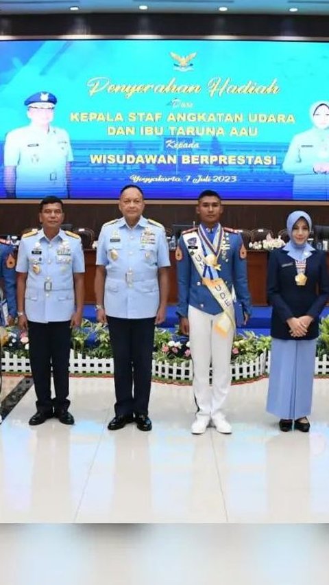 Muhammad Galuh jadi Lulusan Terbaik & Raih Adhi Makayasa Akademi TNI AU 2023, Ini Sosoknya