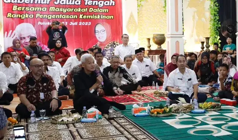 Jokowi menyampaikan pesan kepada Ganjar bahwa perjuangannya tidak ringan.