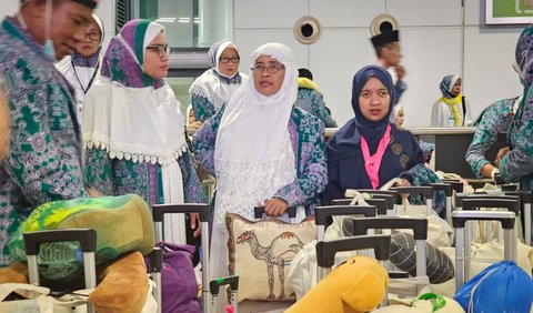 Tahap pemulangan jemaah haji gelombang pertama ke Indonesia dari Bandara Internasional King Abdul Aziz Jeddah berakhir pada 19 Juli 2023.
