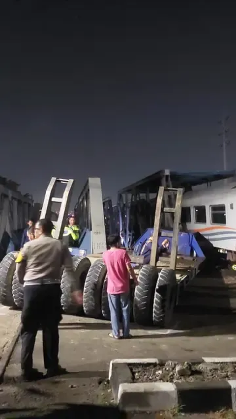 Investigator KNKT: Kecelakaan KA Brantas dengan Truk di Semarang Diduga akibat Jalan Tidak Rata