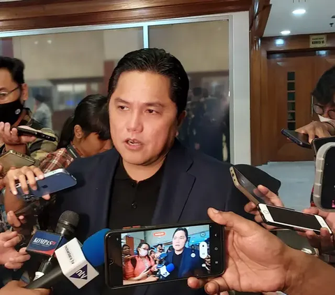 Erick Thohir soal Cawapres: Saya Tegak Lurus dengan Jokowi