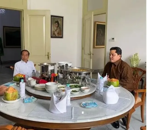 Erick Thohir Bocorkan Hasil Pertemuan dengan Presiden Jokowi dan Prabowo