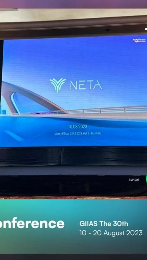 Neta adalah salah satu merek otomotif baru yang hadir di pameran GIIAS 2023
