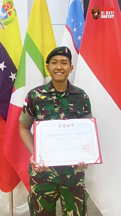 Perwira Muda TNI AD Harumkan Nama Bangsa di Tiongkok, Sosoknya Gagah Berwibawa