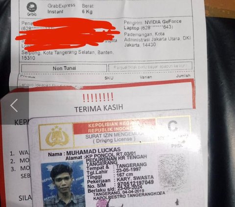 Viral Driver Ojol Bawa Kabur Laptop Konsumen Seharga Rp20 Juta, Isi Percakapannya jadi Sorotan