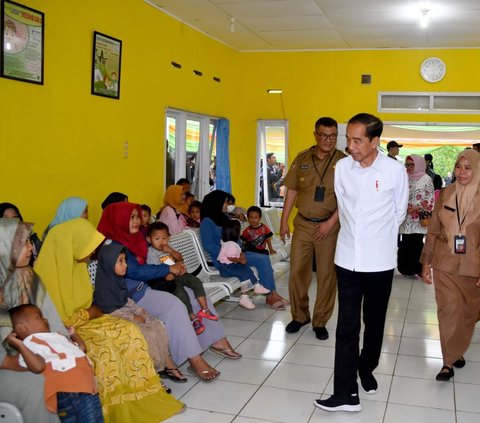 Jokowi Puji Penurunan Angka Stunting di Bengkulu Jadi 18 Persen