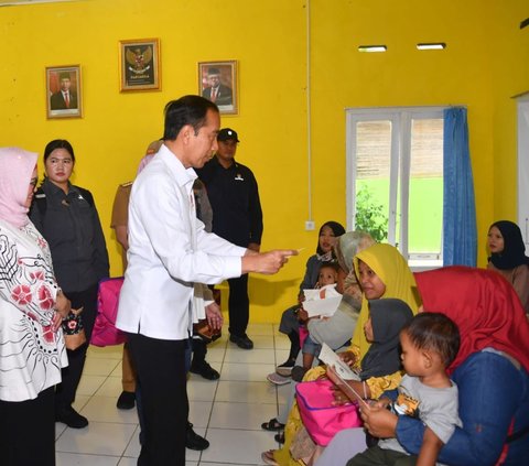 Jokowi Puji Penurunan Angka Stunting di Bengkulu Jadi 18 Persen