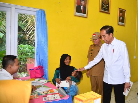 Jokowi Puji Penurunan Angka Stunting di Bengkulu Jadi 18 Persen