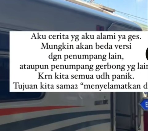 Kisah Haru Penumpang KA Brantas saat Kecelakaan, Panik hingga Handphone Tertinggal