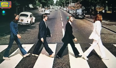 Ada berbagai lokasi yang dikunjungi Maia Estianty selama berada di Inggris. Salah satunya Abbey Road.