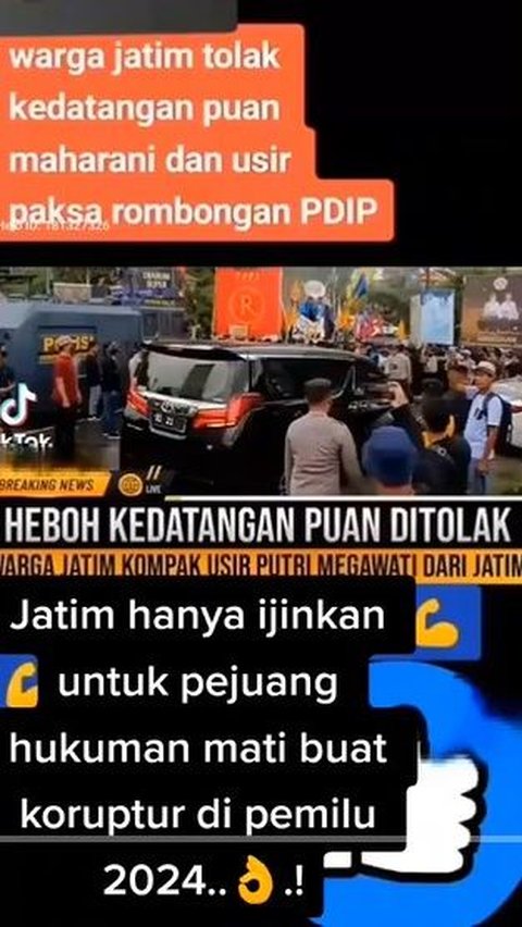 Video Sebut Puan Maharani Ditolak Warga Jatim? Cek Faktanya