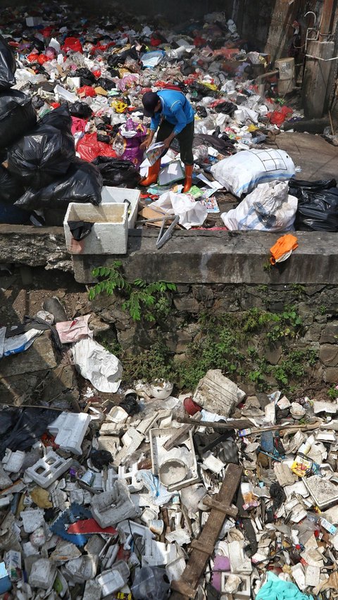 Demi Rupiah, seluruh sisi tempat pembuangan sampah sementara di kawasan Petir itu mereka sisir untuk mencari barang bekas yang dapat dijual.