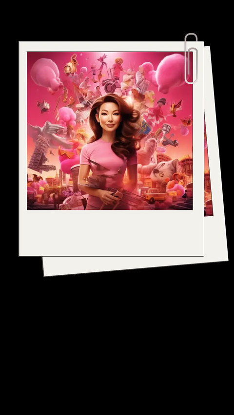 2. Everything Everywhere All At Once<br /><br />Michelle Yeoh tampil beda dengan nuansa Barbie.