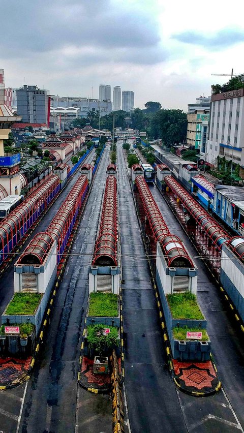 FOTO: Bakal Dimodernisasi, Terminal Blok M Nantinya Terkoneksi MRT hingga Lahan Terbuka Hijau