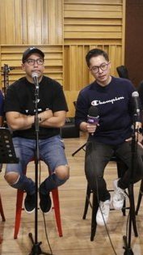 Deretan Foto Kerispatih & Sammy Simorangkir saat Latihan untuk Konser 'Gen-P Generasi Pesta', Kompak Banget!