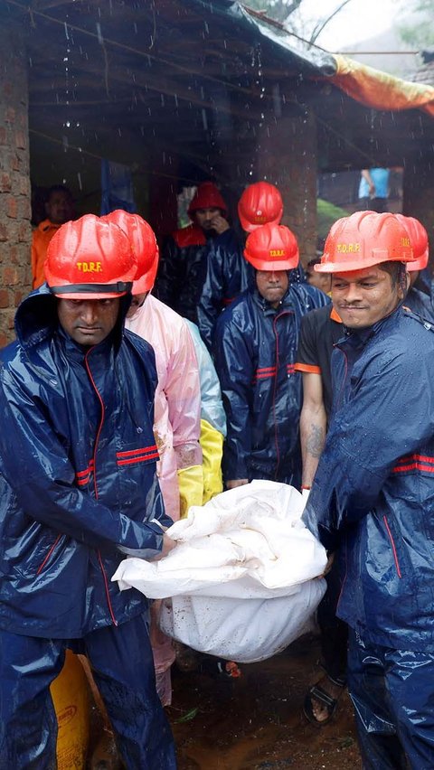 FOTO: Parahnya Bencana Longsor di Pegunungan India, 16 Tewas dan Ratusan Orang Tertimbun