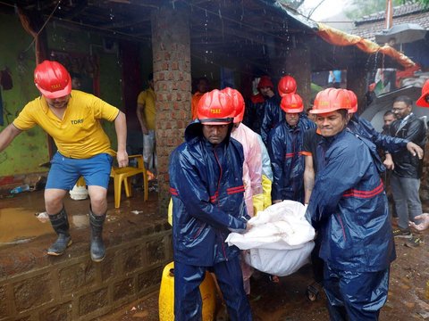 FOTO: Parahnya Bencana Longsor di Pegunungan India, 16 Tewas dan Ratusan Orang Tertimbun