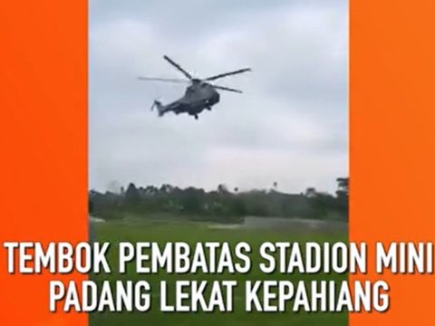 Istana Respons Viral Tembok Pembatas Senilai Rp700 Juta di Kepahiang Roboh Karena Angin Helikopter Kepresidenan