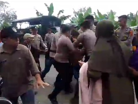 Viral Polisi Tangkap dan Seret Pendemo di Muaro Jambi, Ini Penjelasan Polda Jambi