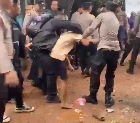 Viral Polisi Tangkap dan Seret Pendemo di Muaro Jambi, Ini Penjelasan Polda Jambi