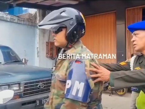 Polisi Militer Gadungan Ditangkap, Berseragam Lengkap dengan Kacamata Hitam dan HT