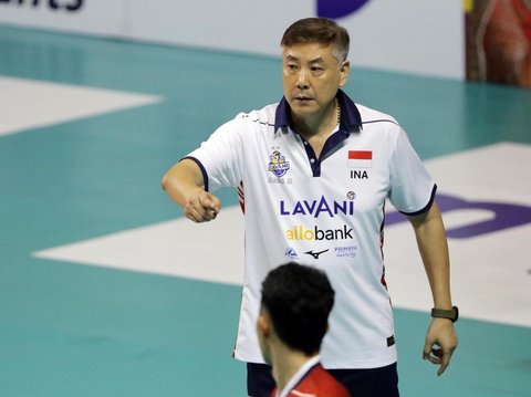 FOTO: Momen Timnas Voli Putra Indonesia Gasak Filipina di Sea V League 2023, SBY sampai Tegang