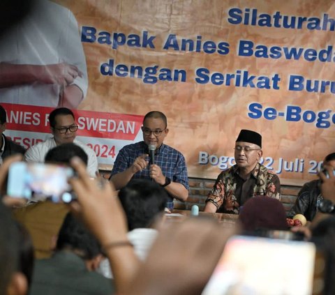 Dengarkan Keluhan Buruh di Bogor, Anies: Kita Bereskan Jika Dipercaya Memimpin Republik Ini