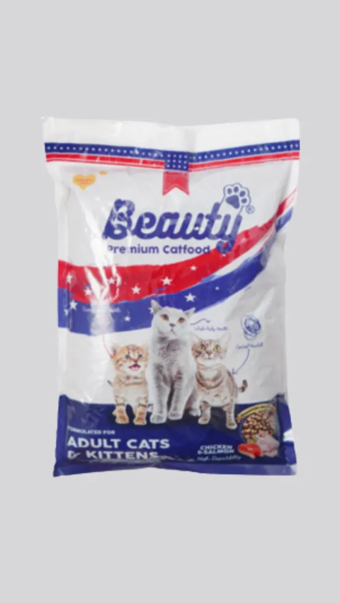 1. Beauty Cat Food - Rp28.000/kg