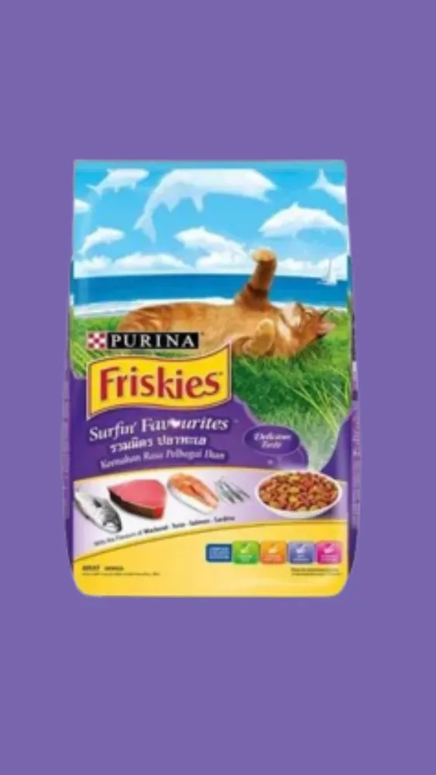 4. Friskies Freshpack - Rp57.000/1,1 kg