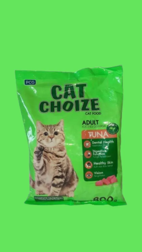 5. Cat Choize Dry Adult Cat Food - Rp24.000/800 gram