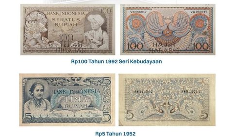 Melansir dari laman Bank Indonesia, pada terbitan pertamanya, menampilkan uang bergambar pahlawan dalam Seri Kebudayaan tahun 1952.