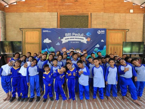 Meriahkan Hari Anak Nasional, BRI Peduli Renovasi Sekolah dan Wisata Edukasi