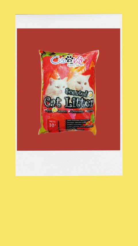 1. Cub n Kit Scented Cat Litter (5 liter) - mulai dari Rp34.000