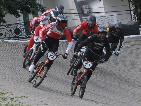 FOTO: Kejuaraan Balap Sepeda BMX Indonesia Cup 2023 Minim Dukungan Pemerintah dan Sponsor