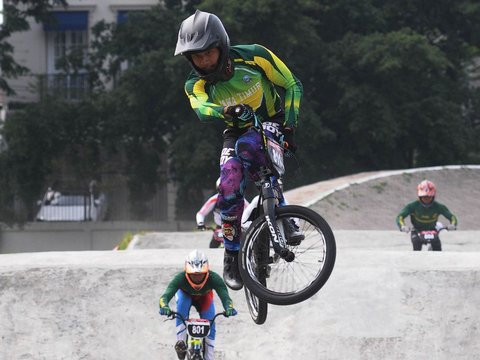 FOTO: Kejuaraan Balap Sepeda BMX Indonesia Cup 2023 Minim Dukungan Pemerintah dan Sponsor