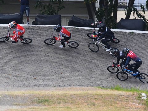 FOTO: Kejuaraan Balap Sepeda BMX Indonesia Cup 2023 Minim Dukungan Pemerintah dan Sponsor