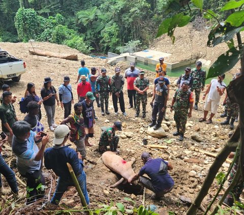 Kegiatan tersebut pun berlangsung selama enam hari, pada tiga hari pertama dengan dilakukan pembersihan dengan menerjunkan alat berat.