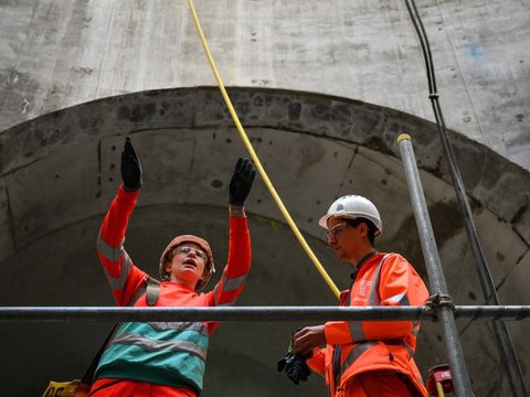 FOTO: Penampakan Selokan Raksasa Bawah Tanah di London, Dibangun untuk Atasi Pencemaran Sungai Thames