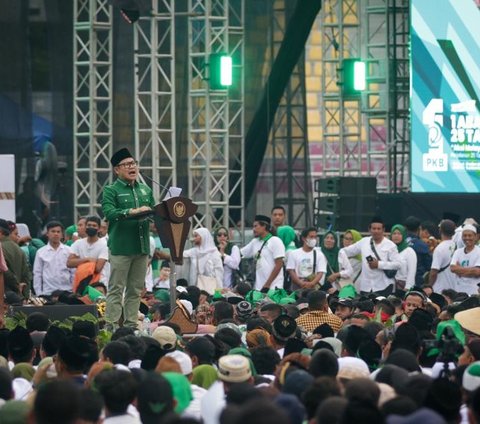 Ikrar Kiai-Santri di Harlah PKB: Cak Imin Satu-Satunya Calon yang Wakili NU di 2024