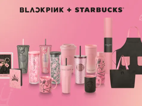 4 Selebriti Dunia yang Berkolaborasi Dengan Starbucks, Terbaru Blackpink