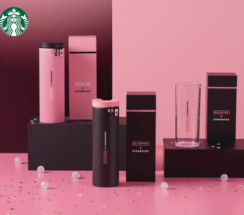 4 Selebriti Dunia yang Berkolaborasi Dengan Starbucks, Terbaru Blackpink