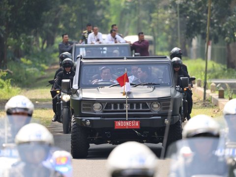 Saat Jokowi dan Iriana Persilakan Prabowo-Erick Memimpin di Depan, Sinyal Dukungan Pemilu 2024?