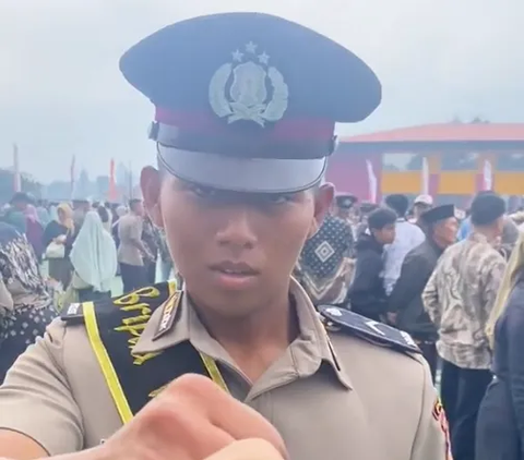 Tak Ikuti Jejak Ayah Sebagai Kopassus, Rizak Aril Justru Pilih jadi Polisi, Begini Momen Berpelukan