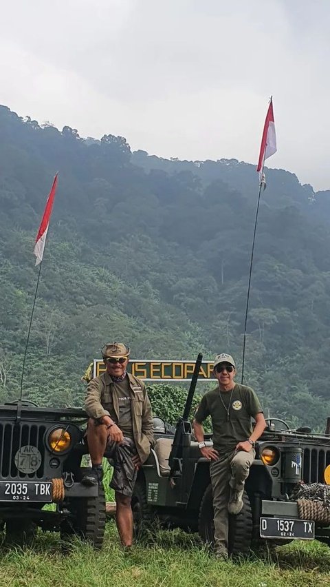 Jenderal Lulusan Terbaik Eks Wakapolri Santai Duduk di Jeep, Nikmati Malam Indah