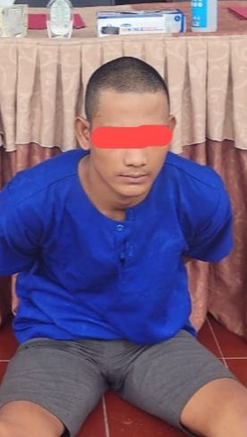 Pelaku yang diamankan adalah MK (24). Dia tak bisa berkutik saat polisi menggerebek rumah orang tuanya di Kecamatan STL Ulu Terawas, Musi Rawas, Kamis (20/7) pukul 04.30 WIB.