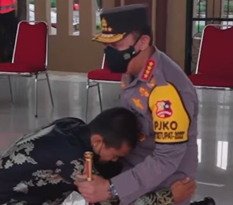 Kemudian, ia mengucapkan terima kasih kepada Kapolri atas bantuan-bantuan yang telah diberikan.